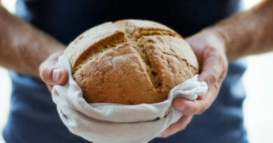 person holding pastry