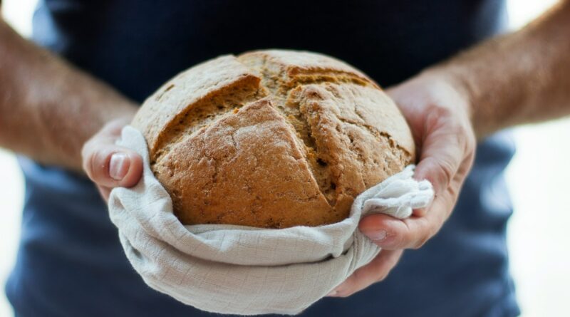 person holding pastry